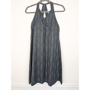 Merrell Ellsworth Dress Printed Activewear Summer Sporty Black Blue Size M